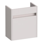 Brauer Brauer Adore fonteinkast 40 met 1 deur greeploos | Mat zand | Rechts