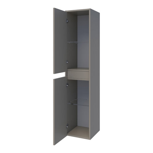 Brauer Adore hoge kast | Mat taupe Brauer Brauer Adore hoge kast | Mat taupe