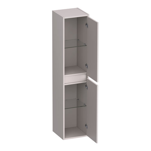 Brauer Brauer Adore Wavy hoge kast | Mat zand