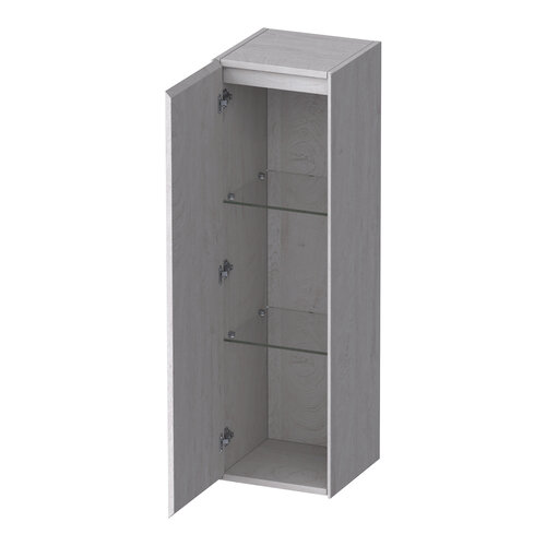 Brauer Inspire hoge kast 120 met 1 deur greeploos | Forest Seashell | Links Brauer Brauer Inspire hoge kast 120 met 1 deur greeploos | Forest Seashell | Links