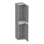 Brauer Brauer Inspire hoge kast 160 met 2 deuren greeploos | Forest Seashell