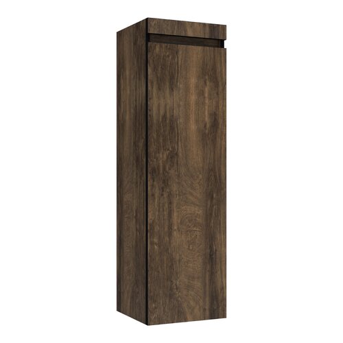 Brauer Joy Edge hoge kast 120 met 1 deur greeploos | Grove | Links Brauer Brauer Joy Edge hoge kast 120 met 1 deur greeploos | Grove | Links