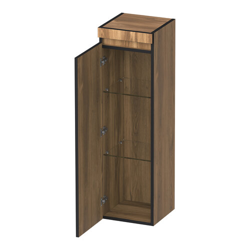 Brauer Joy Edge hoge kast 120 met 1 deur greeploos | Honey | Links Brauer Brauer Joy Edge hoge kast 120 met 1 deur greeploos | Honey | Links