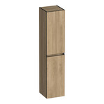Brauer Brauer Joy Edge hoge kast 160 met 2 deuren greeploos | Sunlit