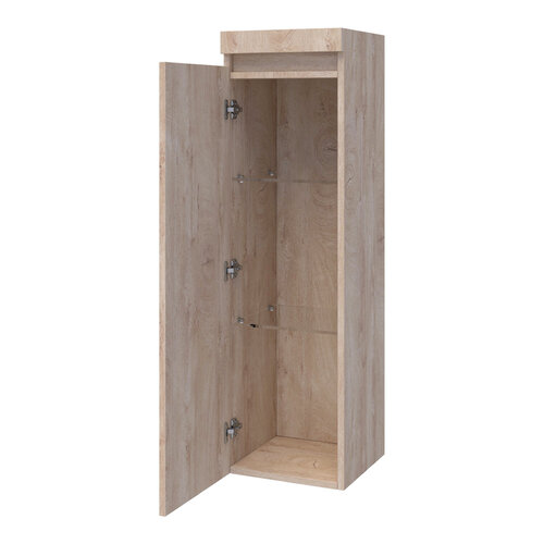 Brauer Joy hoge kast 120 met 1 deur greeploos | Forest Wheat | Links Brauer Brauer Joy hoge kast 120 met 1 deur greeploos | Forest Wheat | Links