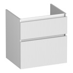 Brauer Delight Wavy onderkast | Mat wit | 60 cm | 1 Brauer Brauer Delight Wavy onderkast | Mat wit | 60 cm | 1