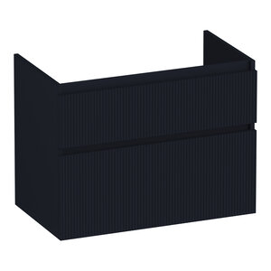 Brauer Brauer Delight Wavy onderkast | Mat zwart | 80 cm | 1 Brauer Delight Wavy onderkast | Mat zwart | 80 cm | 1