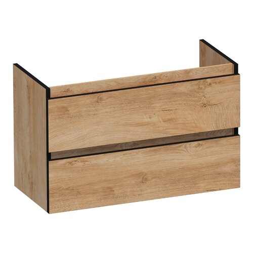 Brauer Joy Edge onderkast ondiep | Forest Tan | 80 cm Brauer Brauer Joy Edge onderkast ondiep | Forest Tan | 80 cm