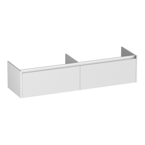 Brauer Embrace Wavy onderkast | Mat wit | 160 cm Brauer Brauer Embrace Wavy onderkast | Mat wit | 160 cm