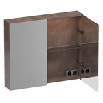 Brauer Brauer Impress Deluxe spiegelkast | Erosion | 80 cm | Ja