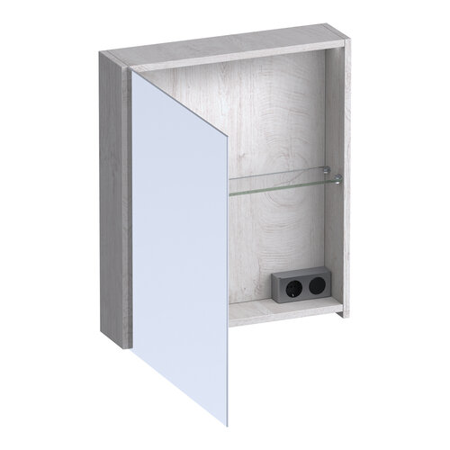 Brauer Impress Deluxe spiegelkast | Forest Seashell | 120 cm | Links en rechts Brauer Brauer Impress Deluxe spiegelkast | Forest Seashell | 120 cm | Links en rechts