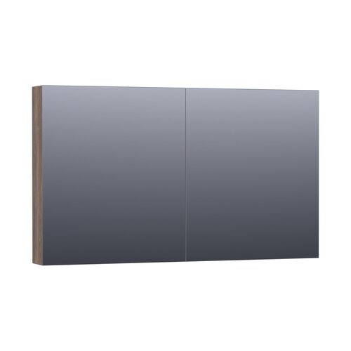 Brauer Brauer Impress Deluxe spiegelkast | Grove | 120 cm | Ja