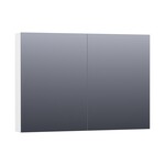 Brauer Brauer Impress Deluxe spiegelkast | Mat wit | 100 cm | Ja