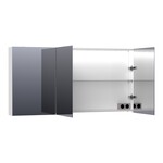 Brauer Impress Deluxe spiegelkast | Mat wit | 80 cm | Links en rechts Brauer Brauer Impress Deluxe spiegelkast | Mat wit | 80 cm | Links en rechts