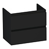 Brauer Joy onderkast ondiep | Mat zwart | 60 cm