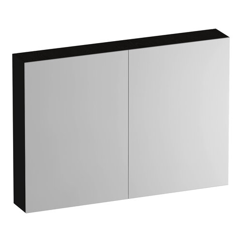 Brauer Impress Deluxe spiegelkast | Timber Black | 60 cm | Links Brauer Brauer Impress Deluxe spiegelkast | Timber Black | 60 cm | Links