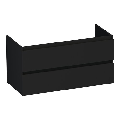 Brauer Brauer Joy onderkast | Mat zwart | 100 cm | 1