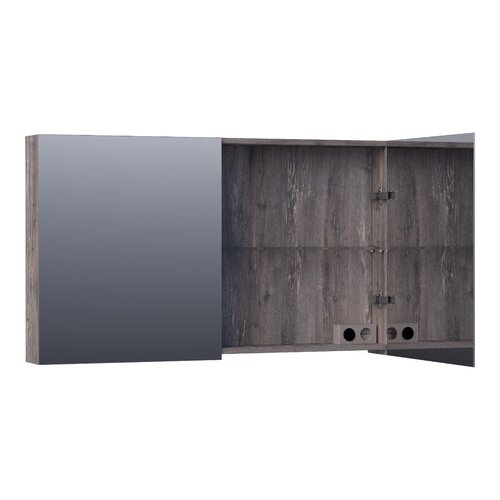Brauer Impress spiegelkast | Driftwood | 120 cm | Nee Brauer Brauer Impress spiegelkast | Driftwood | 120 cm | Nee