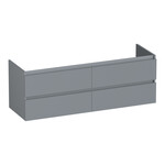 Brauer Brauer Joy Wavy onderkast | Mat grijs | 140 cm | 2