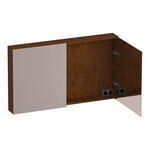 Brauer Impress spiegelkast | Eiken bruin | 120 cm | Nee Brauer Brauer Impress spiegelkast | Eiken bruin | 120 cm | Nee