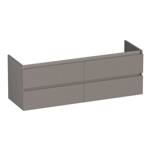 Brauer Brauer Joy Wavy onderkast | Mat taupe | 140 cm | 2