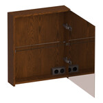 Brauer Brauer Impress spiegelkast | Eiken bruin | Rechts | Nee