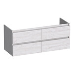 Brauer Brauer Joy onderkast 4 lades - 2 uitsparingen - 119x45,5cm - MFC - forest seashell | 4 | 2 | 119cm | Forest Seashell