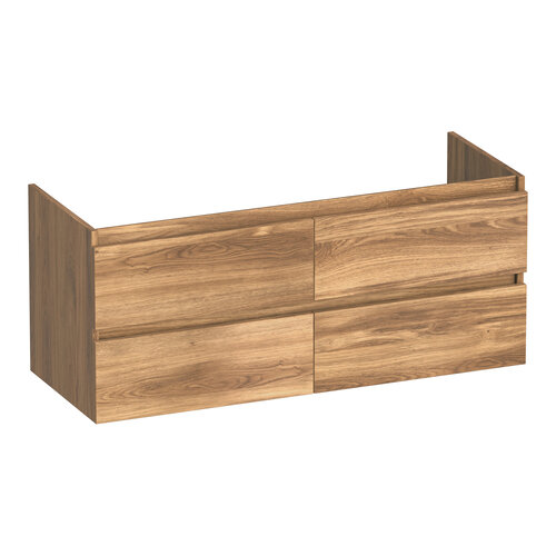 Brauer Brauer Joy onderkast 4 lades - 2 uitsparingen - 119x45,5cm - MFC - honey | 4 | 2 | 119cm | Honey