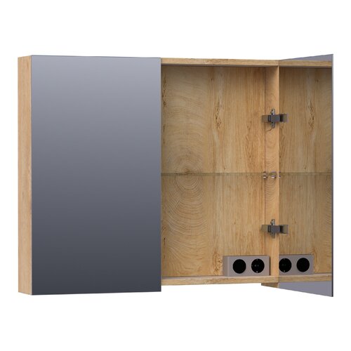 Brauer Impress spiegelkast | Forest Tan | 80 cm | Nee Brauer Brauer Impress spiegelkast | Forest Tan | 80 cm | Nee