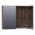 Brauer Impress spiegelkast | Grove | 80 cm | Nee Brauer Brauer Impress spiegelkast | Grove | 80 cm | Nee