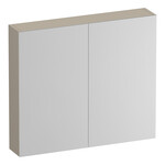 Brauer Impress spiegelkast | Mat beige | 80 cm | Nee Brauer Brauer Impress spiegelkast | Mat beige | 80 cm | Nee