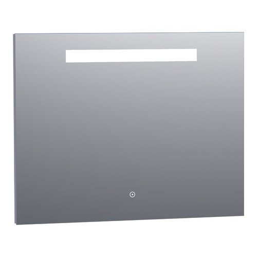 Brauer Garnet spiegel 90 rechthoekig met directe LED-verlichting met dimfunctie en touch-bediening | 90 cm Brauer Brauer Garnet spiegel 90 rechthoekig met directe LED-verlichting met dimfunctie en touch-bediening | 90 cm