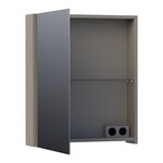 Brauer Impress spiegelkast | Mat taupe | Links | Nee Brauer Brauer Impress spiegelkast | Mat taupe | Links | Nee