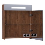 Brauer Promise Deluxe spiegelkast | Forest Cacao | 140 cm | Links en rechts Brauer Brauer Promise Deluxe spiegelkast | Forest Cacao | 140 cm | Links en rechts