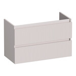 Brauer Joy Wavy onderkast ondiep | Mat zand | 80 cm Brauer Brauer Joy Wavy onderkast ondiep | Mat zand | 80 cm