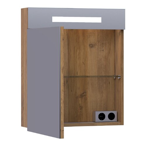 Brauer Brauer Promise spiegelkast | Chateau | Links | Enkelzijdig