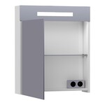 Brauer Promise Deluxe spiegelkast | Glans wit | 120 cm | Links en rechts Brauer Brauer Promise Deluxe spiegelkast | Glans wit | 120 cm | Links en rechts