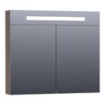 Brauer Brauer Promise Deluxe spiegelkast | Grove | 80 cm | Dubbelzijdig