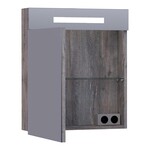 Brauer Brauer Promise spiegelkast | Driftwood | Links | Enkelzijdig