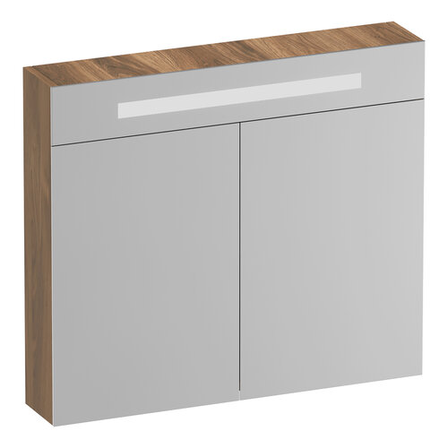 Brauer Brauer Promise Deluxe spiegelkast | Honey | 80 cm | Dubbelzijdig