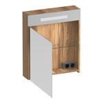 Brauer Brauer Promise Deluxe spiegelkast | Honey | Links | Dubbelzijdig