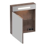 Brauer Brauer Promise spiegelkast | Erosion | Links | Enkelzijdig