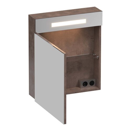 Brauer Brauer Promise spiegelkast | Erosion | Links | Enkelzijdig