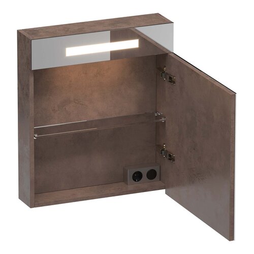 Brauer Brauer Promise spiegelkast | Erosion | Rechts | Enkelzijdig