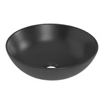 Brauer Bowl waskom 40 rond | Mat zwart Brauer Brauer Bowl waskom 40 rond | Mat zwart