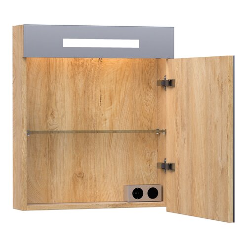 Brauer Brauer Promise spiegelkast | Forest Tan | Rechts | Enkelzijdig