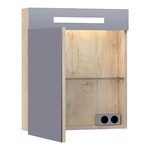 Brauer Brauer Promise spiegelkast | Forest Wheat | Links | Enkelzijdig