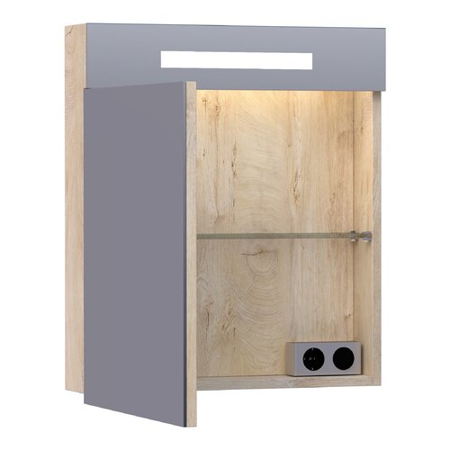 Brauer Brauer Promise spiegelkast | Forest Wheat | 100 cm | Links en rechts