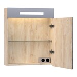 Brauer Brauer Promise spiegelkast | Forest Wheat | Rechts | Enkelzijdig