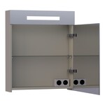 Brauer Promise Deluxe spiegelkast | Mat taupe | 140 cm | Links en rechts Brauer Brauer Promise Deluxe spiegelkast | Mat taupe | 140 cm | Links en rechts